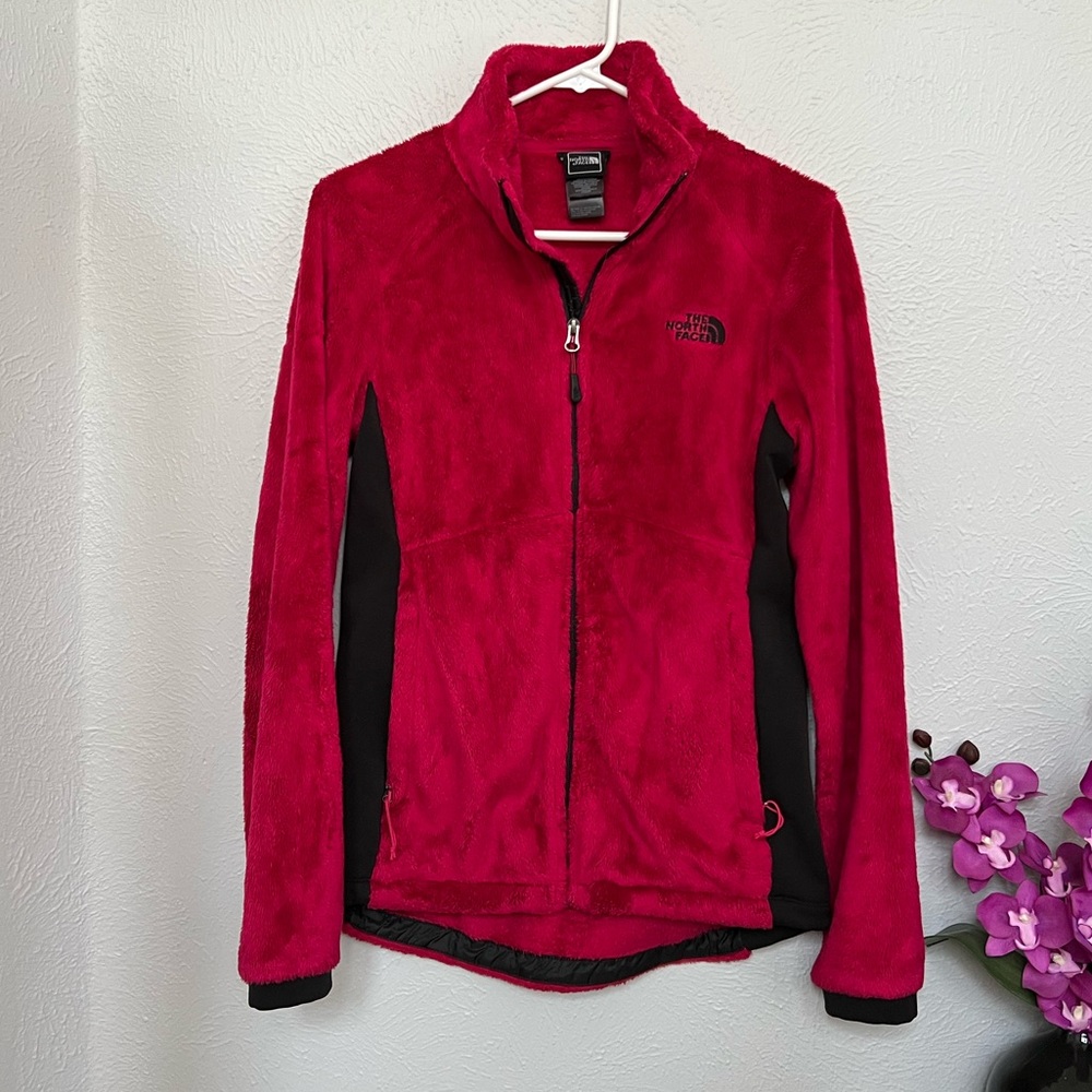 Northface Pink and Black Full Zip Jacket
